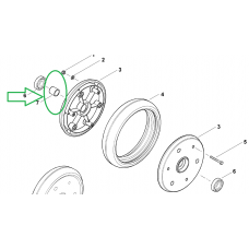 Втулка розпорна колеса Optima Kverneland AC852359 АС852359